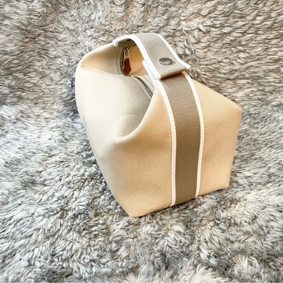 Hermes Canvas Small Bride-A-Brac Pouch Natural - Picture 2 of 11